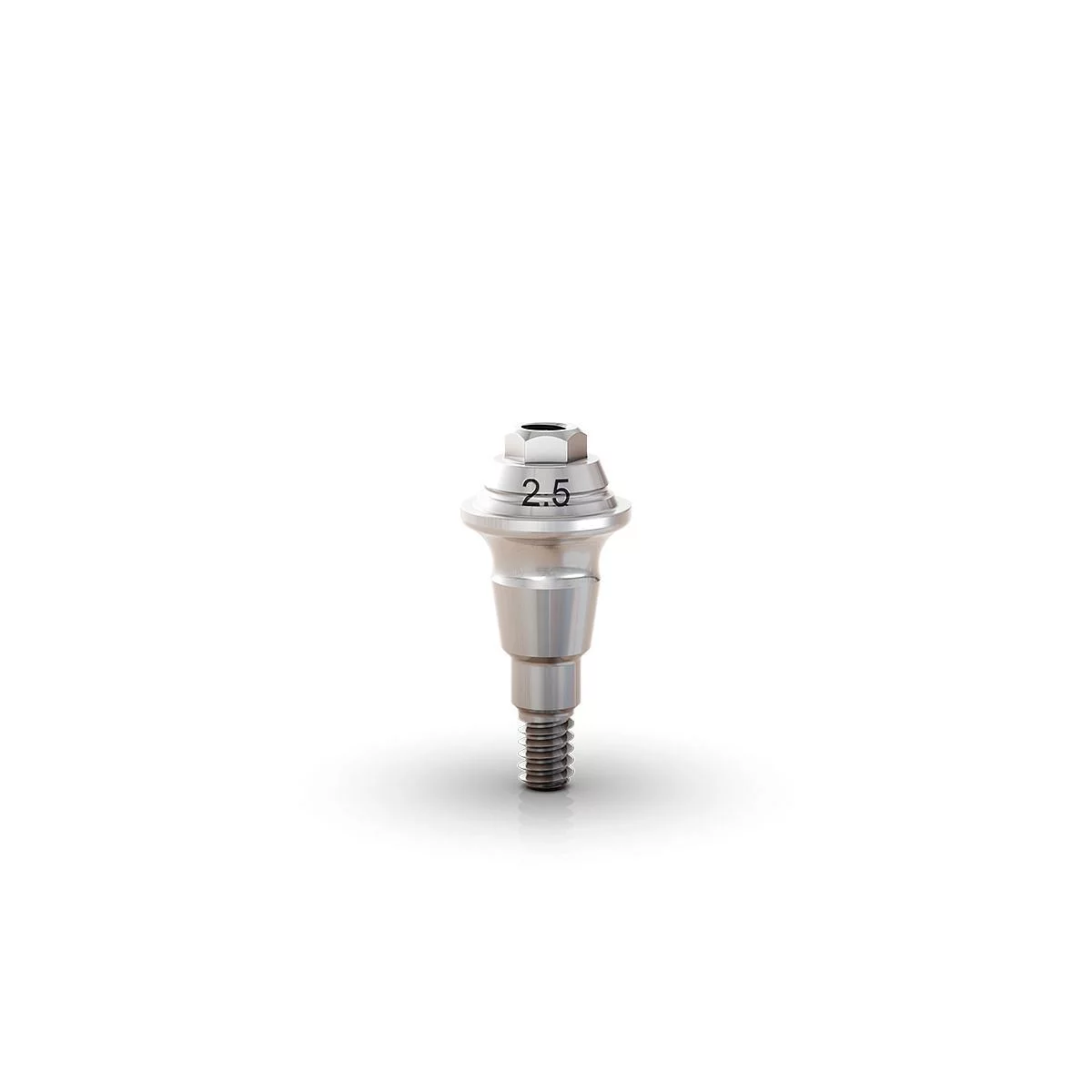 CONIQUE MINI ANGULATION 0° HG 3.5MM D 4.8MM TITANE PARTIES SECONDAIRE GM REF 115.246 