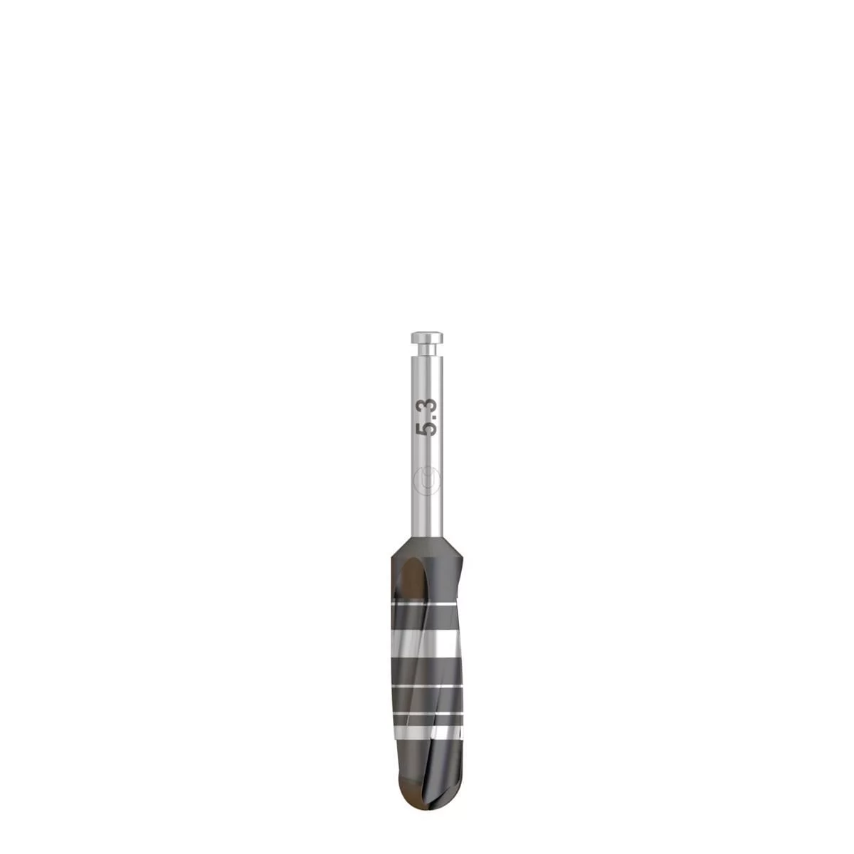 FORET HÉLICOÏDAL 5.3MM ACIER INOXYDABLE INSTRUMENTS DE PROCÉDURE IMPLANTAIRE REF 103.169